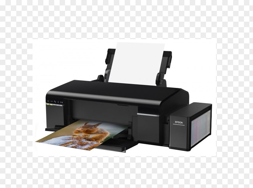 Printer Epson EcoTank L805 Inkjet Printing PNG