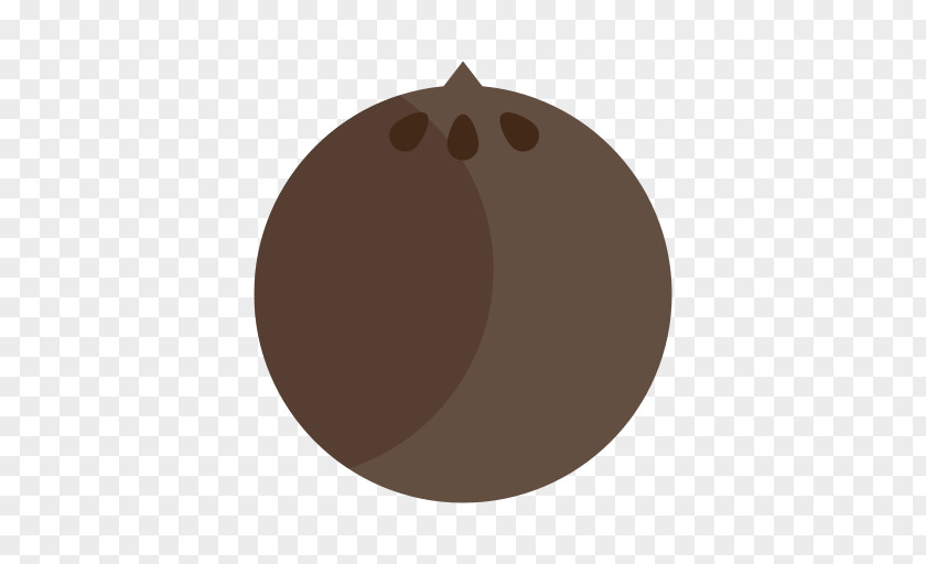 Circle Snout Brown PNG