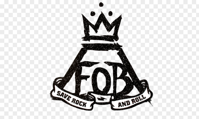 Rock Band Fall Out Boy T-shirt Logo Save And Roll PNG