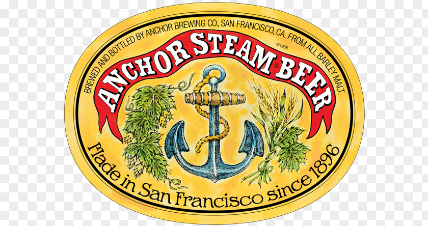 Brewing Beer Anchor Company Steam Ale PNG
