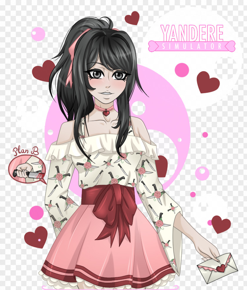 Fan Yandere Simulator Art PNG