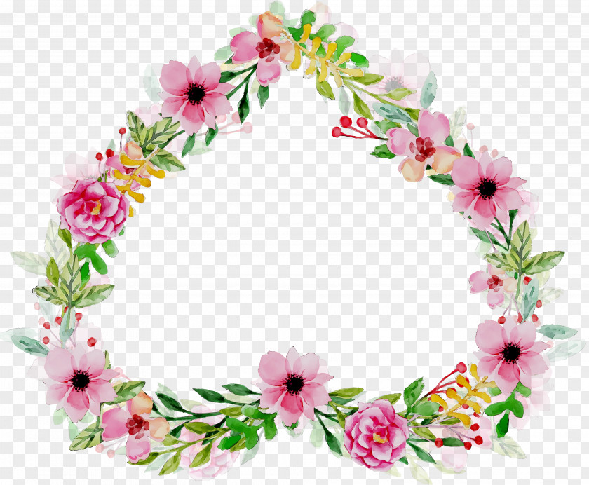 Floral Design Wreath Cut Flowers PNG