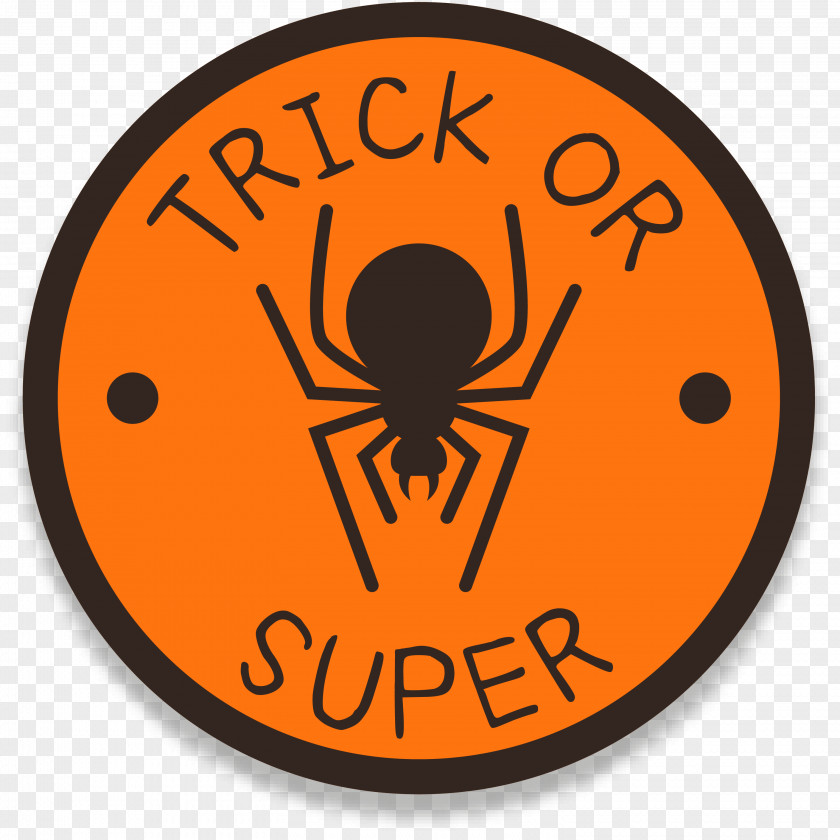 Halloween Spider Tags PNG