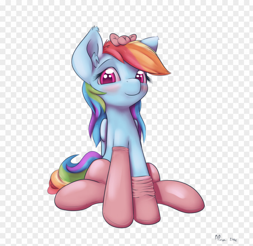 My Little Pony Rainbow Dash Applejack Stocking PNG