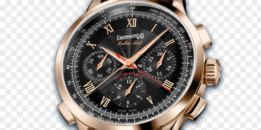 Watch Automatic Double Chronograph Eberhard & Co. PNG