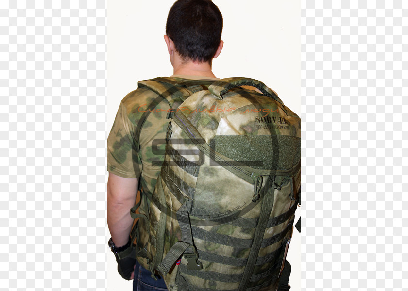 Backpack Military Camouflage Sørvær PNG