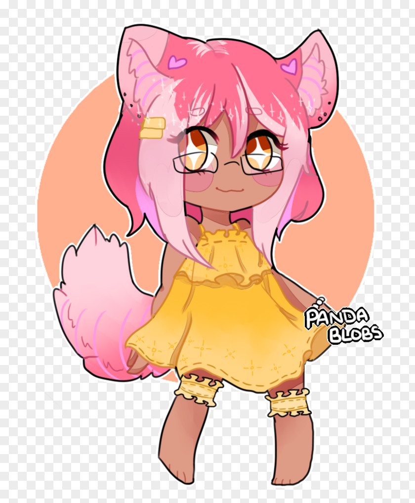 Cat Commission Art Drawing PNG