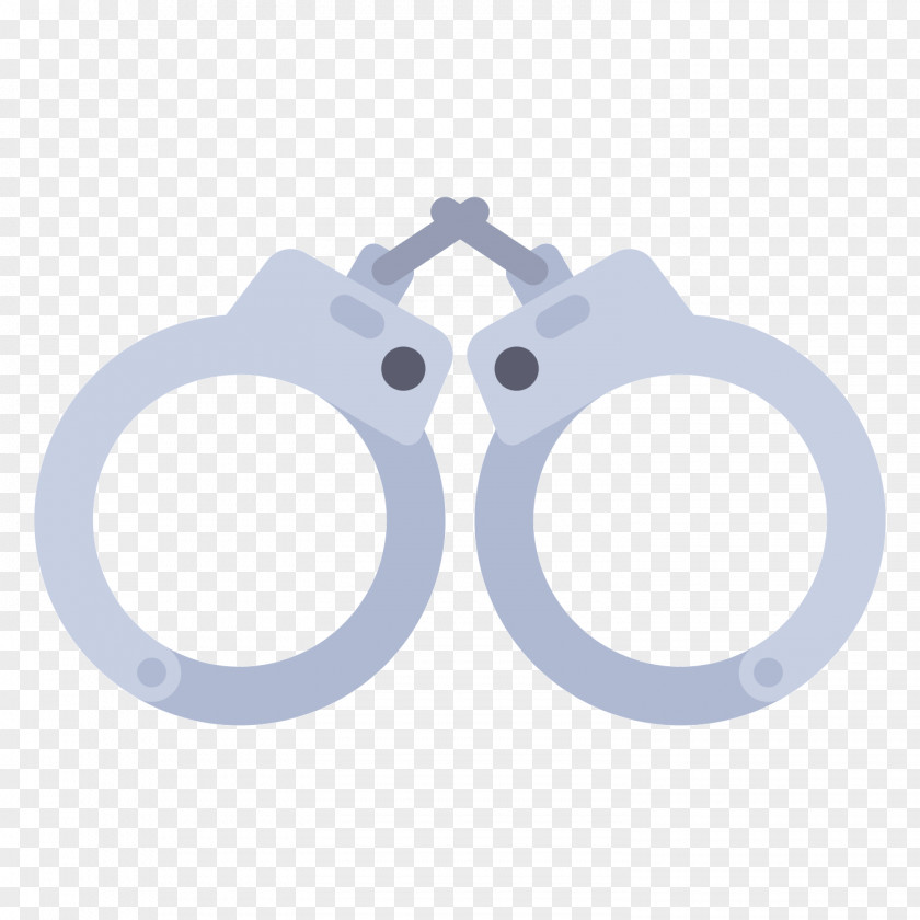 Gray Handcuffs Police Officer Computer File PNG