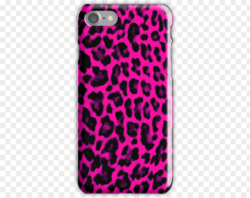 Iphone Pink Leopard Animal Print Cheetah Paper PNG