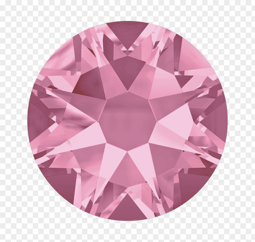 Rose Imitation Gemstones & Rhinestones Swarovski AG Crystal Pink PNG