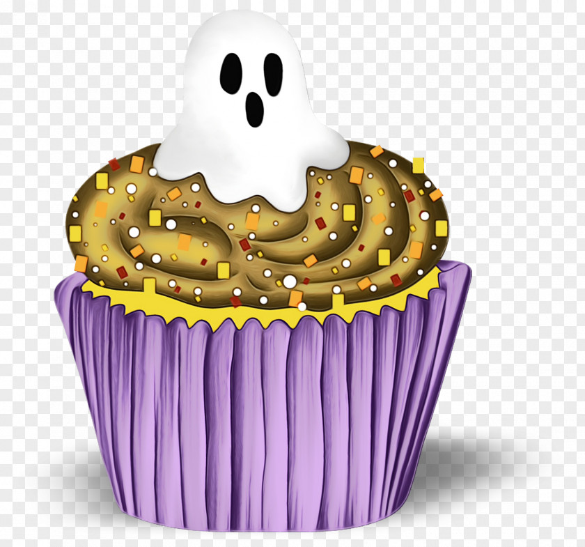 Baked Goods Food Baking Cup Cupcake Purple Cake Muffin PNG