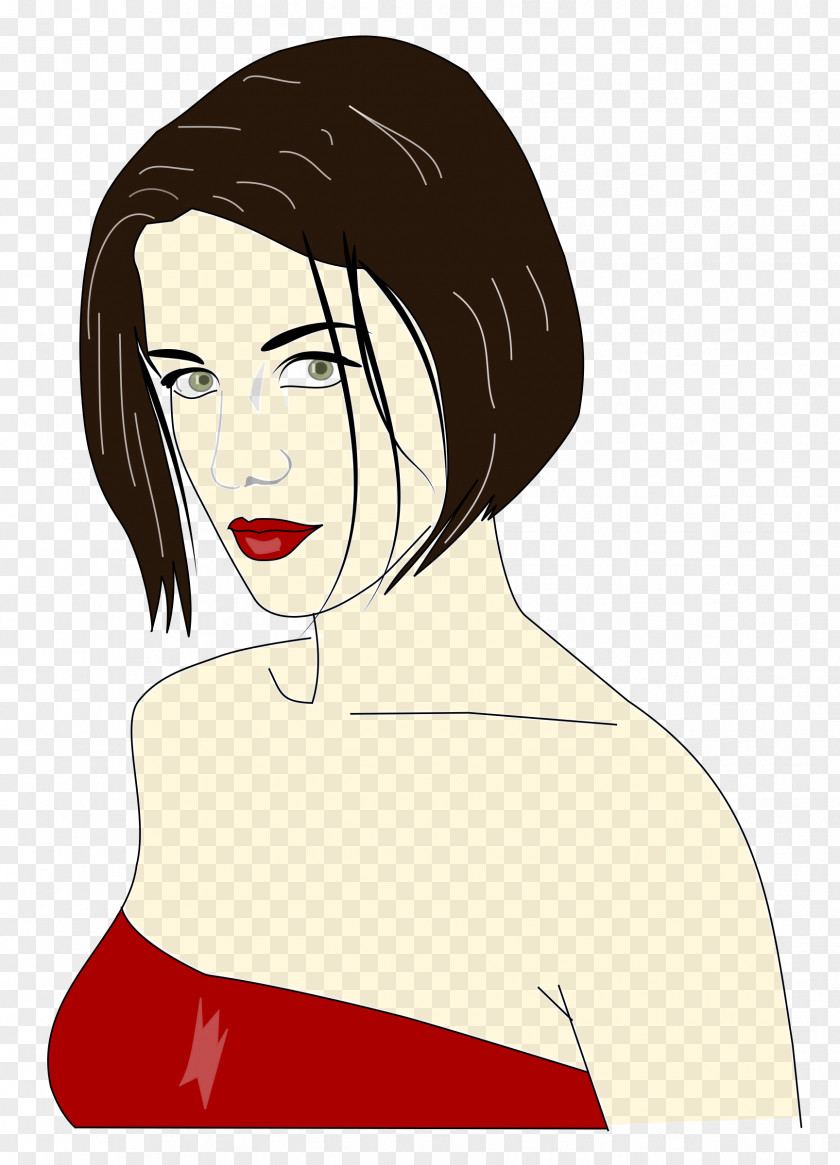 Beauty Clipart Woman Drawing PNG