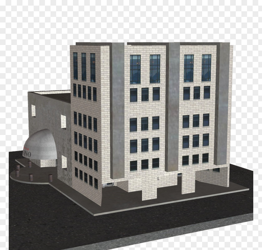 Lightwave 3d Commercial Building Facade Mixed-use Architecture PNG