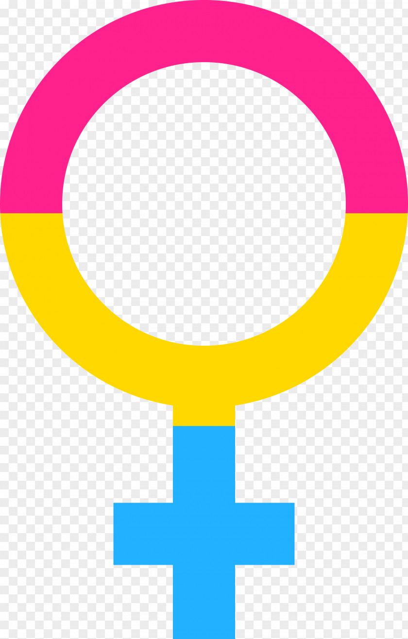 Pansexuality Gender Symbol Rainbow Flag Gay Pride PNG symbol flag pride, feminism clipart PNG