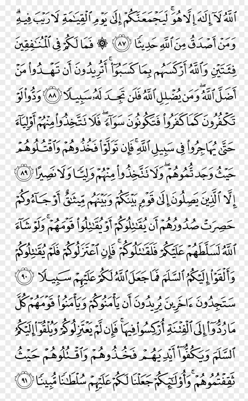 Quran Kareem Al-Mu'minoon An-Nisa Al-Mulk Juz 29 PNG