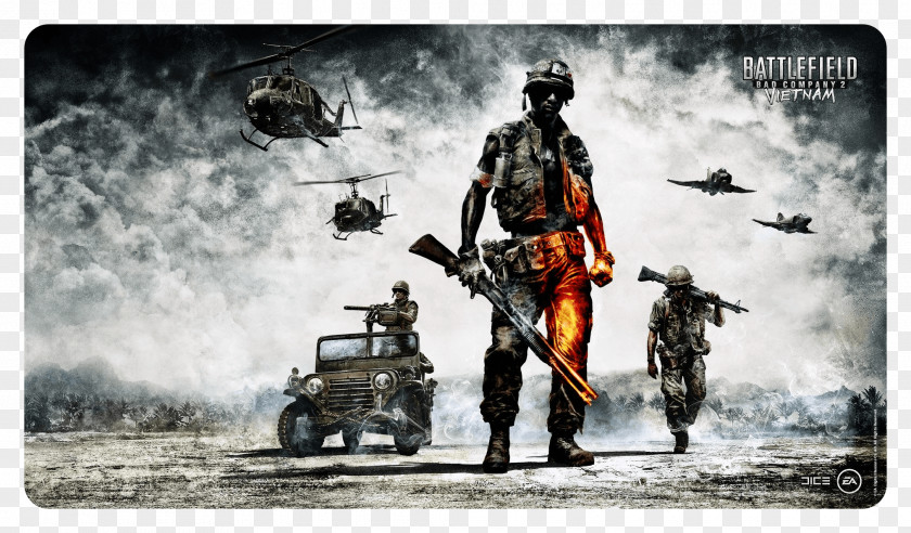 Rambo Battlefield: Bad Company 2: Vietnam Battlefield Video Game PNG