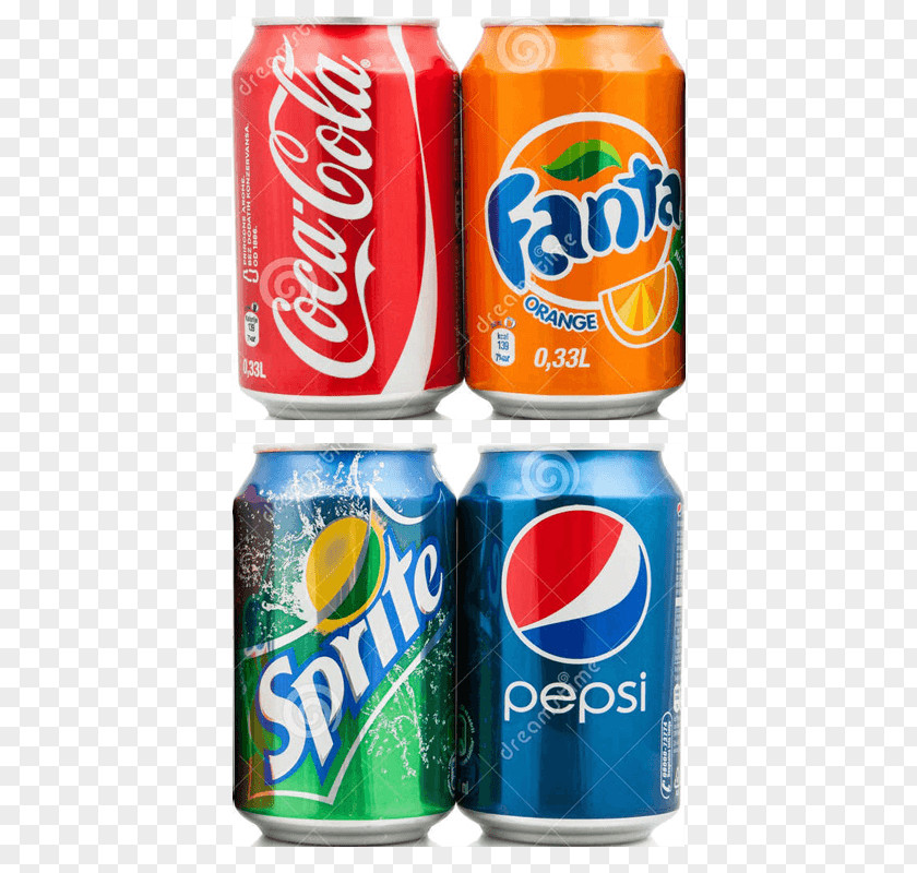 Sprite Fizzy Drinks Fanta Pepsi Coca-Cola PNG