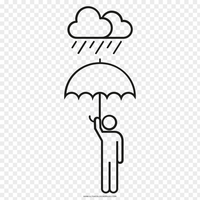 Umbrella Black And White Drawing Coloring Book Couple PNG