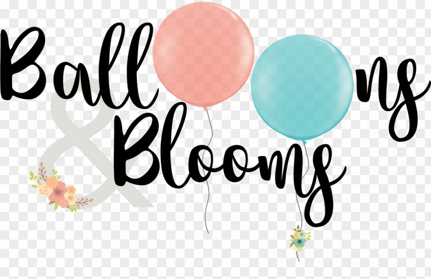 Balloon Balloons & Blooms Flower Bouquet Ribbon PNG