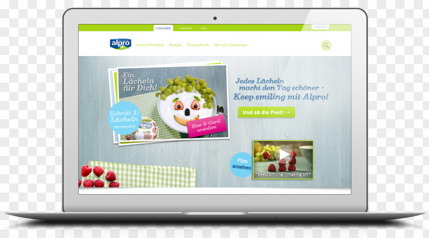 Birch Nutrition Multimedia Alpro Display Advertising Text PNG