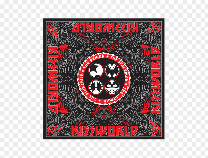 Kiss Kissworld Tour Logo Font PNG