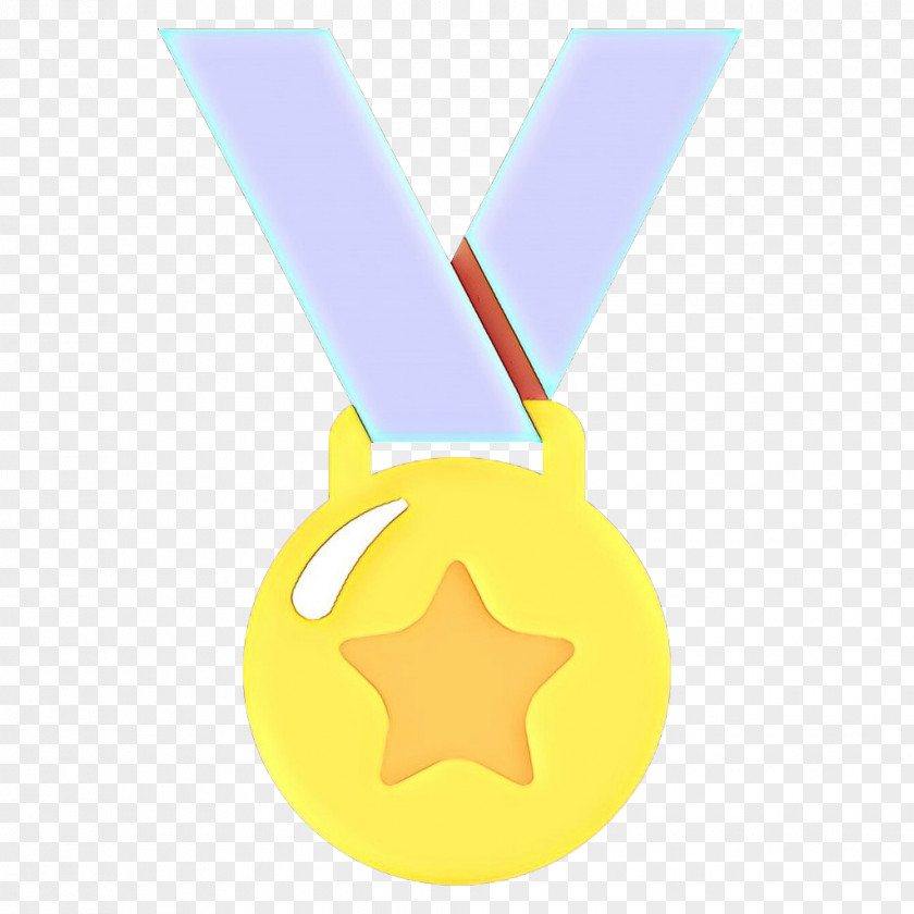 Medal Logo Yellow PNG