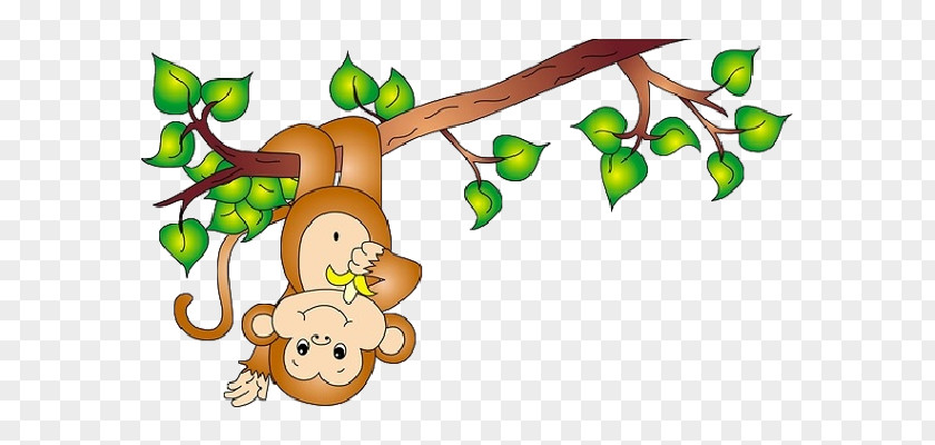 Monkey Cartoon Image And Banana Problem Kilpatrick Elementary School Counting Clip Art PNG