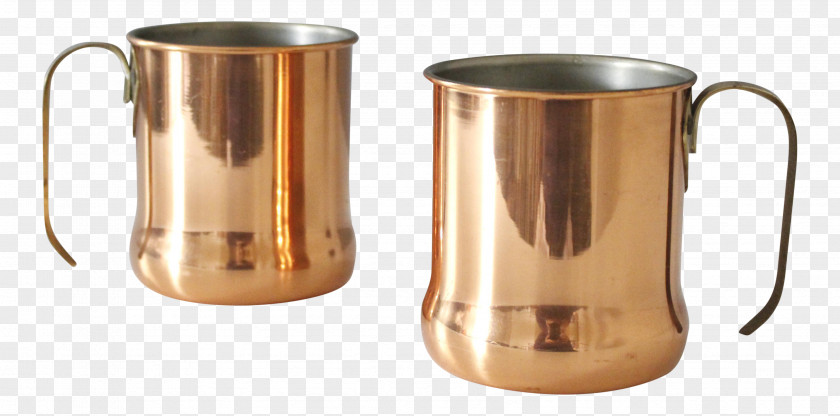 Mug Copper Product Design PNG