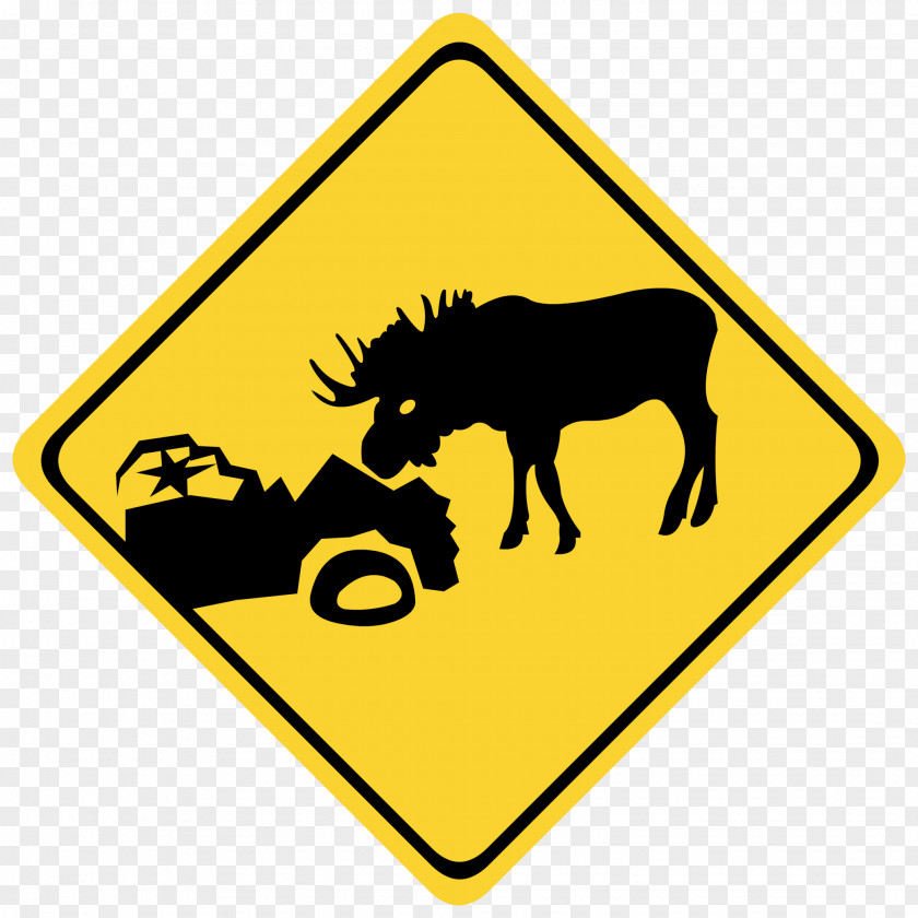 Road Traffic Sign Canada Warning PNG