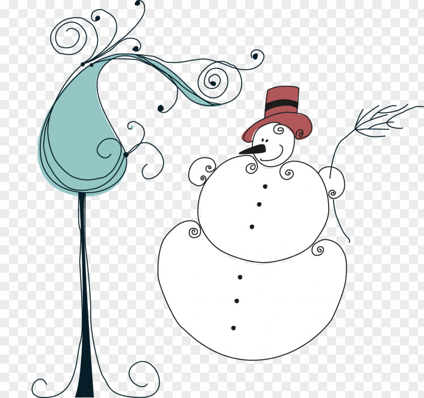 Vector Snowman Daxue Clip Art PNG