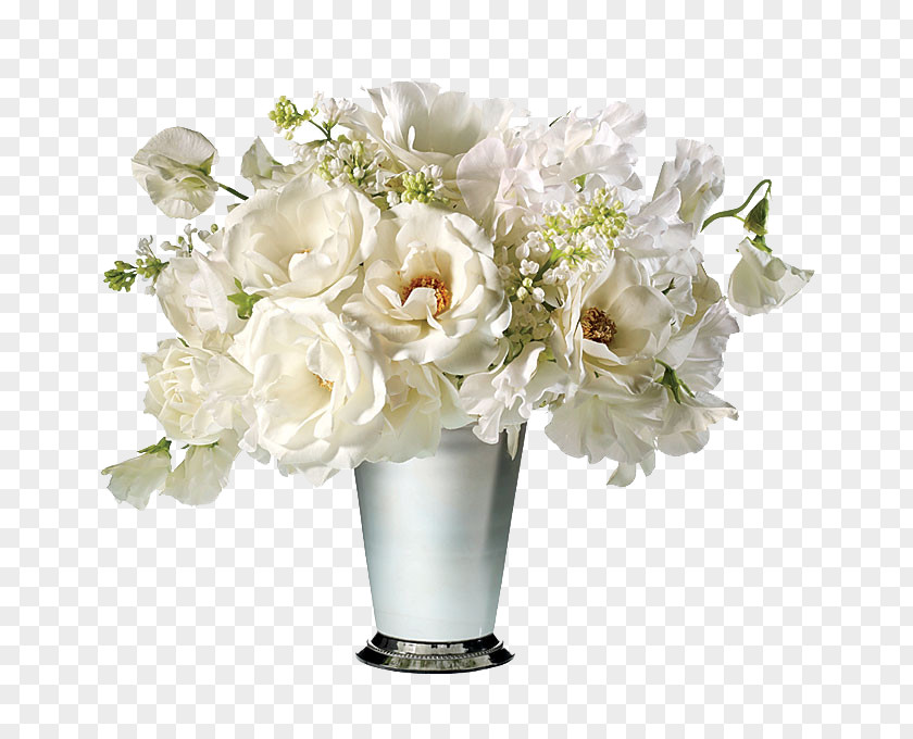 Wedding White Flower Bouquet Centrepiece Dress PNG