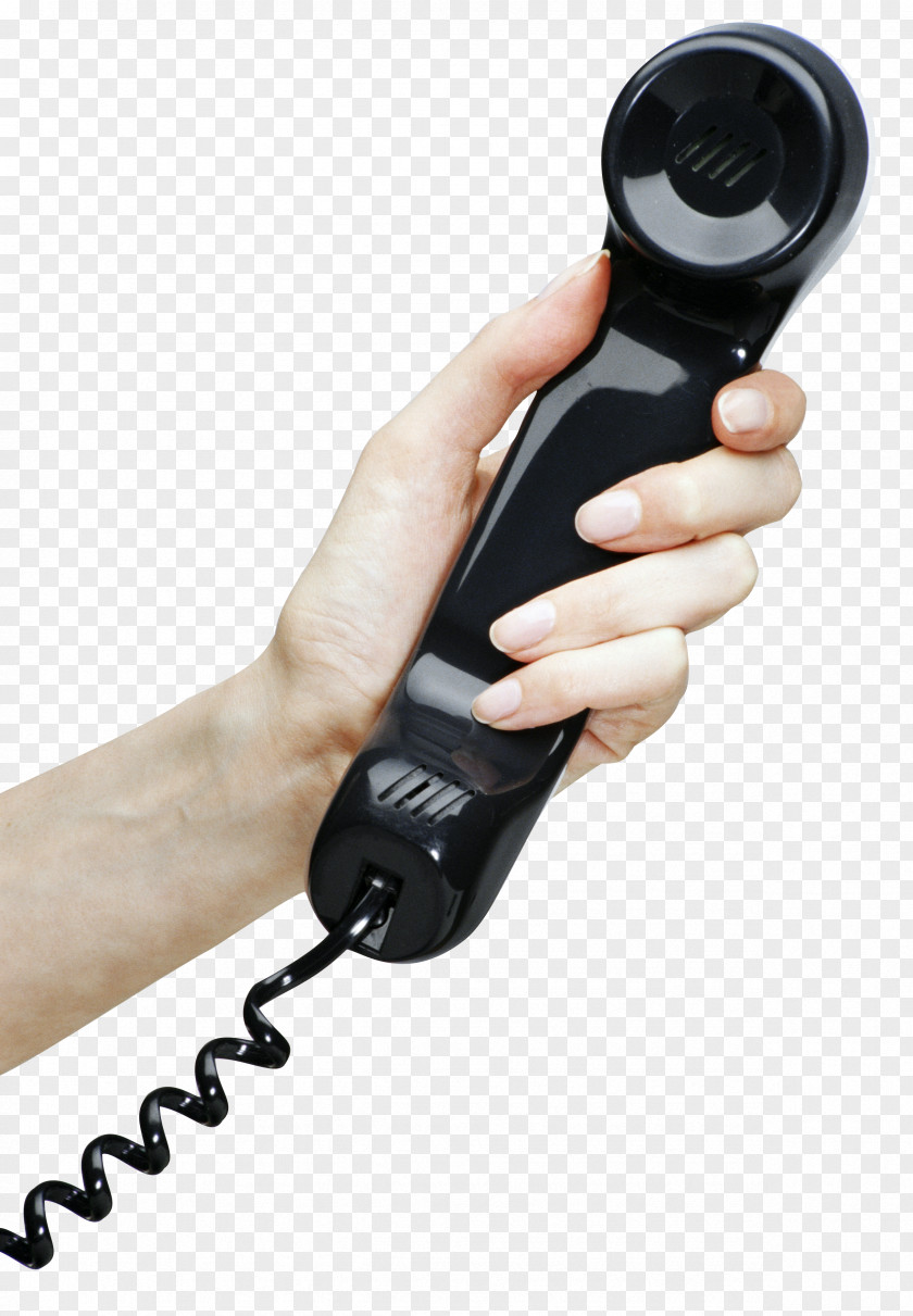 Hand With Telephone Clipart Image Clip Art PNG