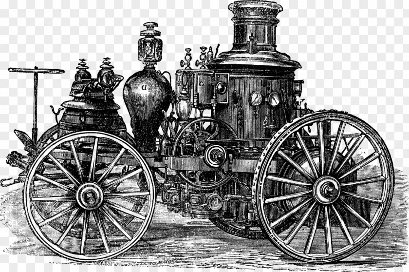 Industrial Era Steam Engine Photography Illustration PNG