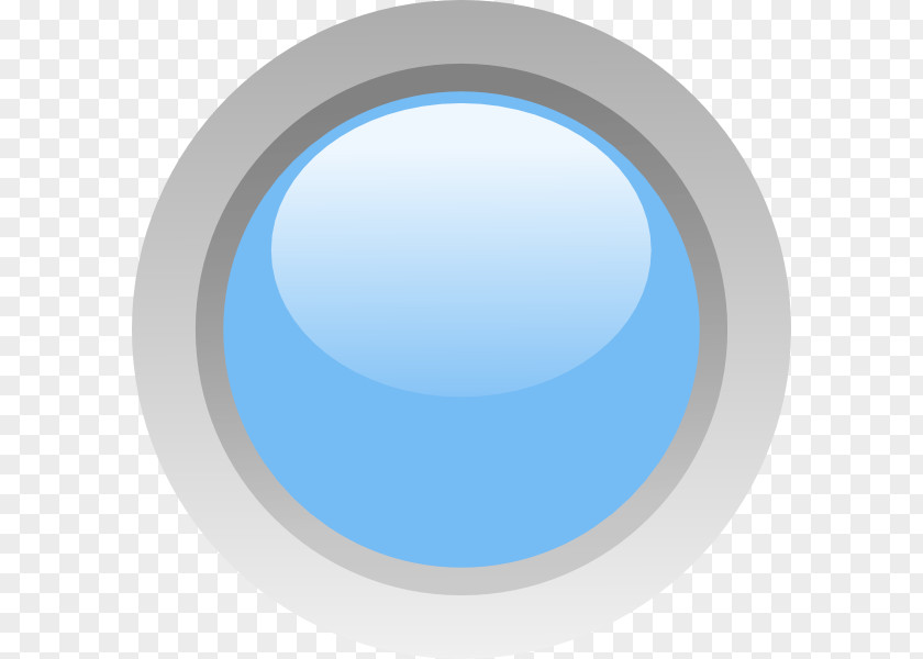 Light Circle Light-emitting Diode Blue Clip Art PNG