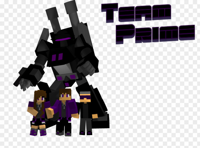 Little Kelly Minecraft Herobrine Mecha Character PNG