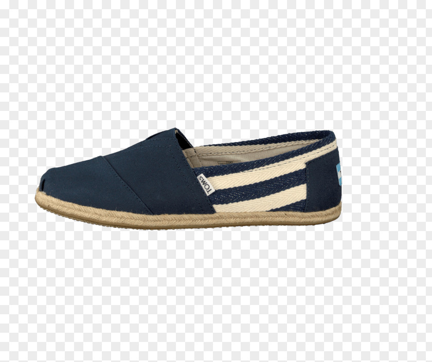Navy Stripes Toms Shoes Espadrille Slip-on Shoe PNG