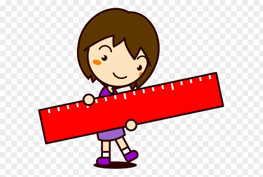 School Ruler Length Juku Lesson PNG