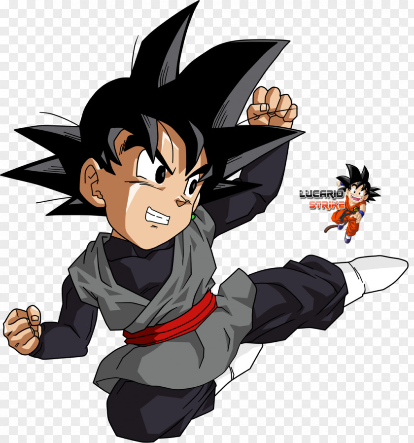 STRIKE Goku Black Vegeta Gohan Majin Buu PNG