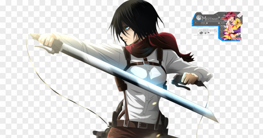 Youtube Mikasa Ackerman Eren Yeager Attack On Titan Rendering DeviantArt PNG