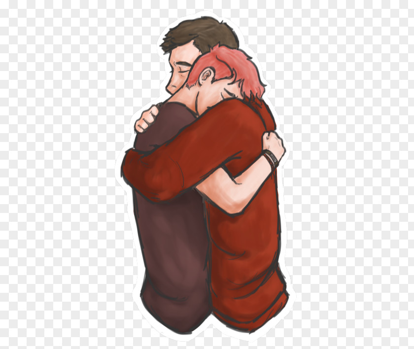Hug Cartoon Face Clip Art PNG