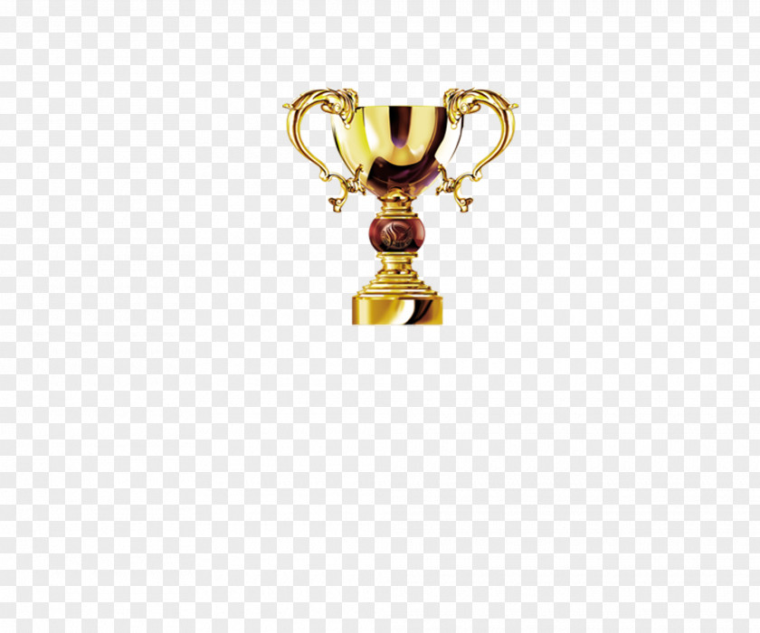 Large Golden Trophy, Award, Trophy Award Prize Bounty PNG