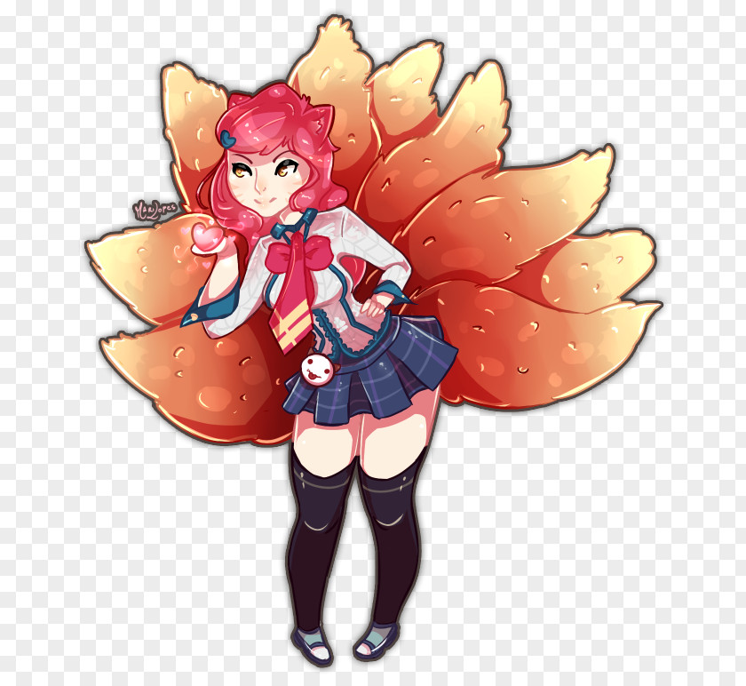 League Of Legends Drawing Fan Art Ahri PNG