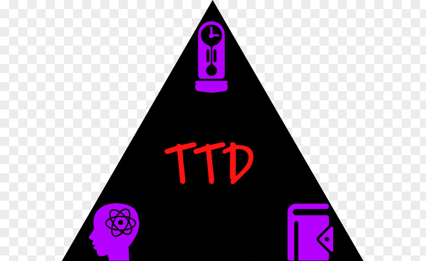 Que Nos Animemos Denver Time Travel Logo Triangle PNG