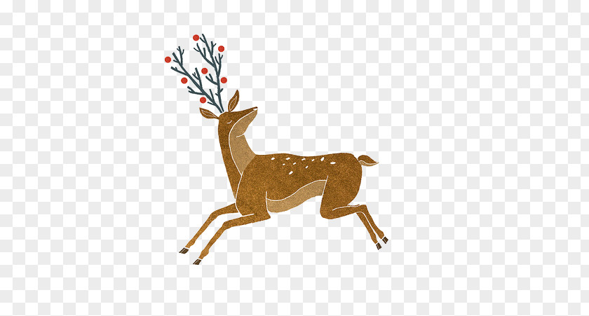 Reindeer Cushion Pillow Couch Bed PNG