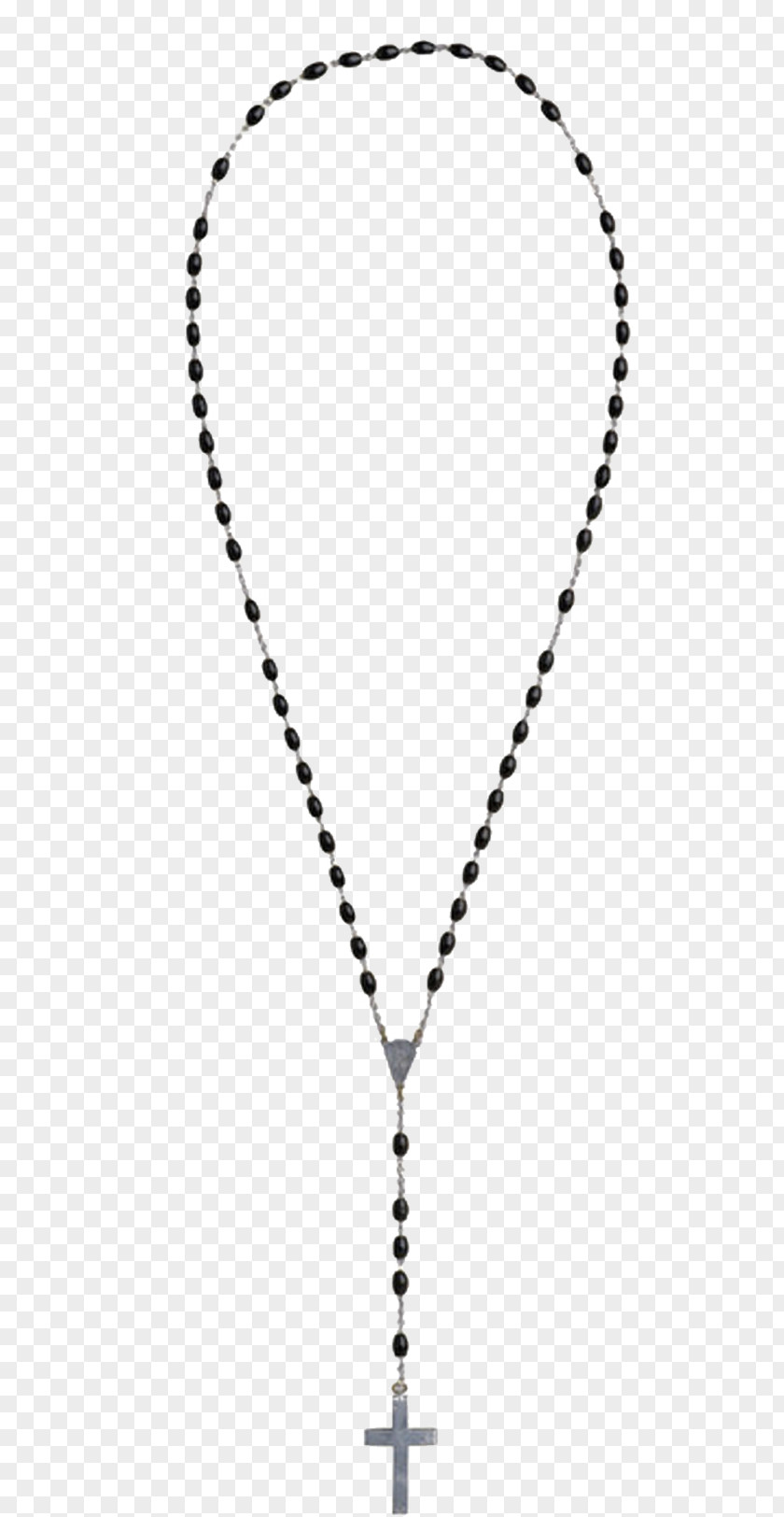 Retro Necklace Cross Rosary Jewellery Crucifix PNG