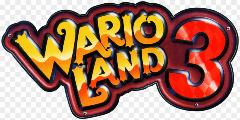 Wario Land 3 Book Nintendo Text Font PNG