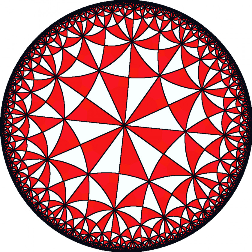 Circle Limit III Puddle Relativity Hyperbolic Geometry PNG