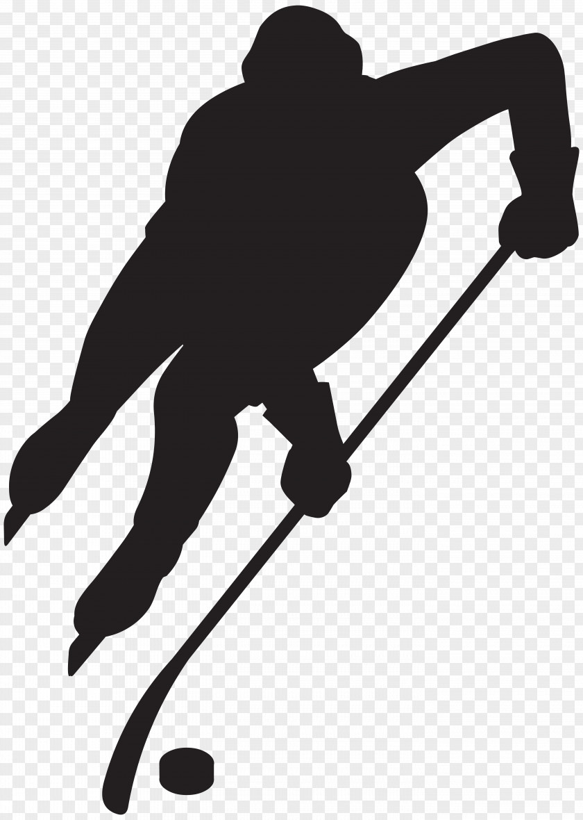 Hockey Player Silhouette Clip Art Image Center College Of Design Illustrator Graphic Illustration PNG