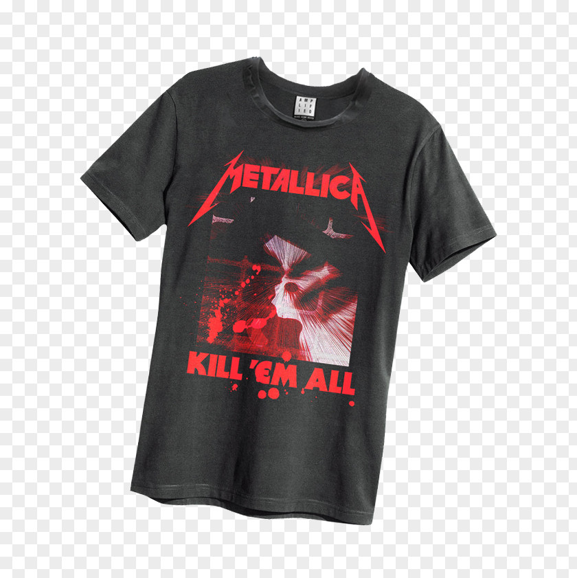 Muscle Shirt T-shirt Metallica Kill 'Em All Sleeve Brand PNG