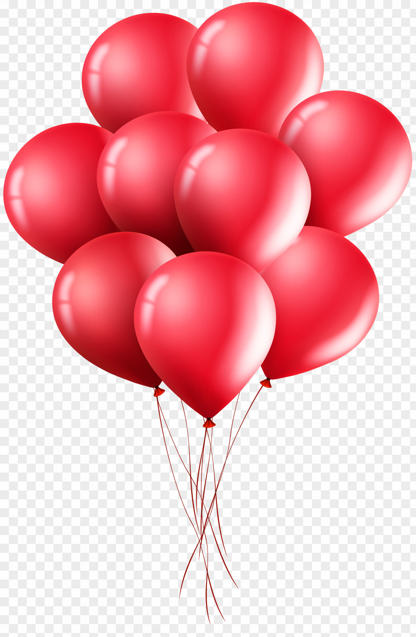 Red Balloons Clip Art Image Balloon PNG